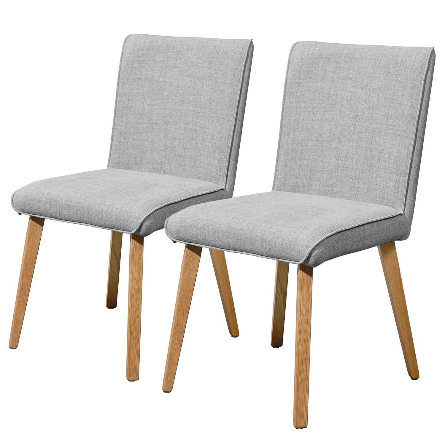 Now! by hülsta Polsterstuhl hülsta now S21-2 (2er-Set) - Lichtgrau 1 Now! by hülsta Polsterstuhl hülsta now S21-2 (2er-Set) - Lichtgrau