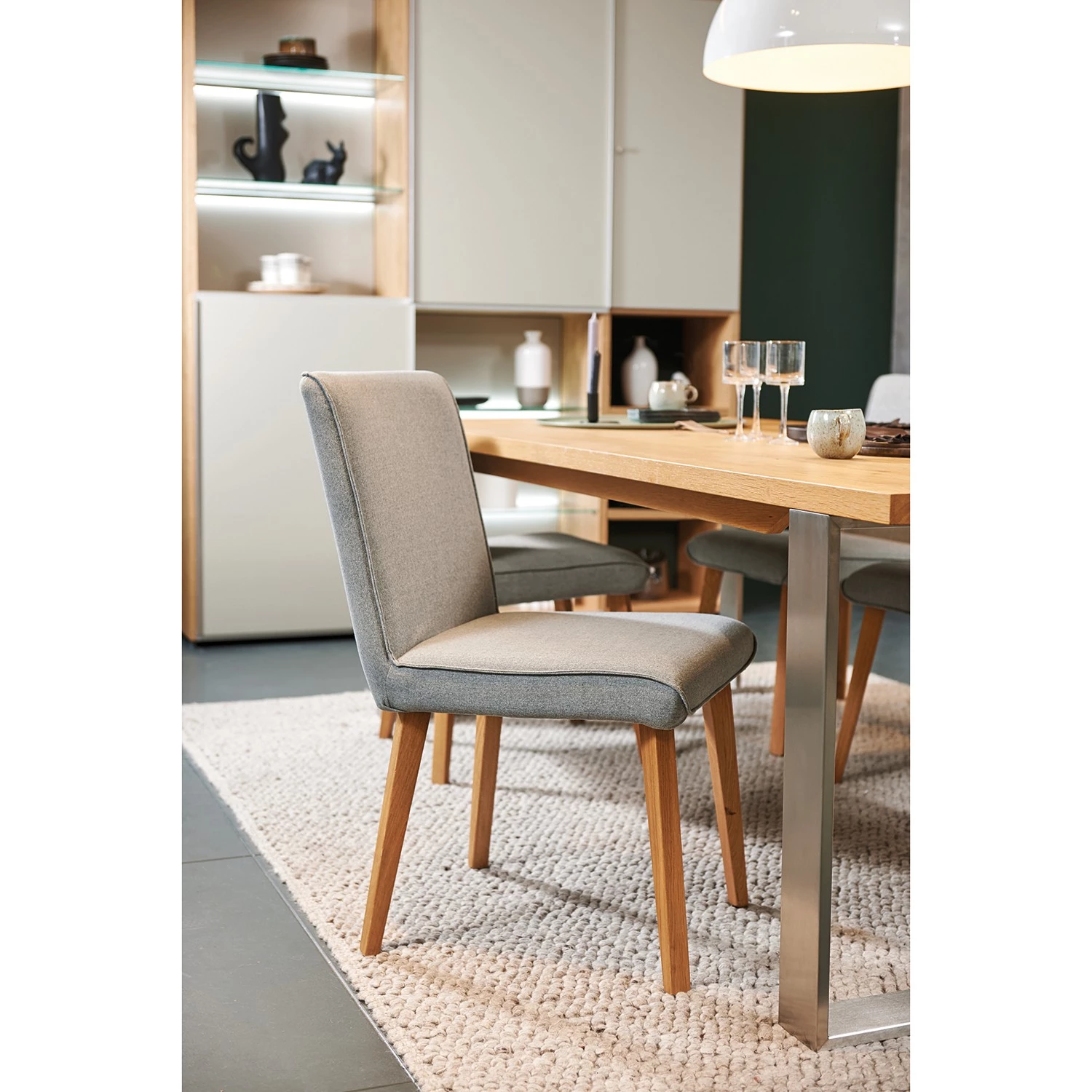 Now! by hülsta Polsterstuhl hülsta now S21-2 (2er-Set) - Lichtgrau 3 Now! by hülsta Polsterstuhl hülsta now S21-2 (2er-Set) - Lichtgrau – Bild 3