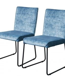 Now! by hülsta Polsterstuhl hülsta now S23 I (2er-Set) - Himmelblau