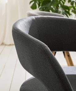 Mørteens Armlehnenstuhl Buggio - Webstoff / Gummibaum massiv - Webstoff Cors: Dunkelgrau - 2er Set 29 Mørteens Armlehnenstuhl Buggio - Webstoff / Gummibaum massiv - Webstoff Cors: Dunkelgrau - 2er Set -Deutschland Stühle Verkaufs-Shop 1000312398 211202 131424000102 DETAILS P000000001000312398