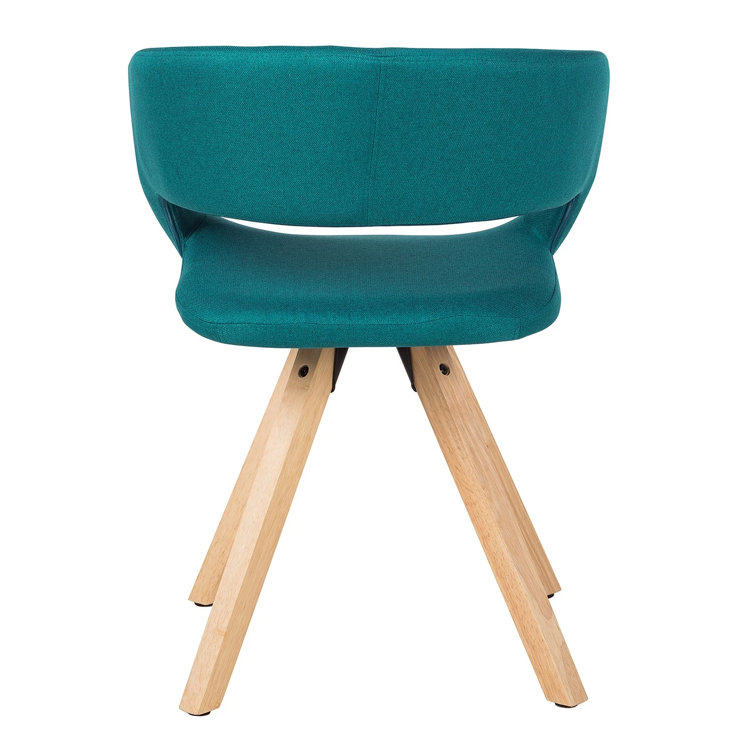 Mørteens Armlehnenstuhl Buggio - Webstoff / Gummibaum massiv - Webstoff Cors: Petrol - 2er Set 9 Mørteens Armlehnenstuhl Buggio - Webstoff / Gummibaum massiv - Webstoff Cors: Petrol - 2er Set – Bild 9