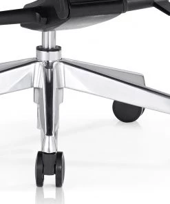 Fredriks Bürostuhl Lavaur - Kunstleder / Aluminium - Schwarz / Silber -Deutschland Stühle Verkaufs-Shop 1000312403 211130 131604000056 DETAILS P000000001000312403