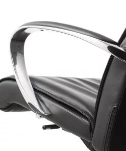 Fredriks Bürostuhl Lazaro - Echtleder / Aluminium - Schwarz / Chrom 8 Fredriks Bürostuhl Lazaro - Echtleder / Aluminium - Schwarz / Chrom -Deutschland Stühle Verkaufs-Shop 1000312420 211130 13160500052 DETAILS P000000001000312420