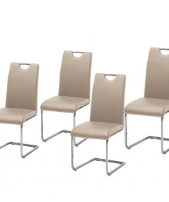 Roomscape Freischwinger Pasala - Cappuccino - 4er Set