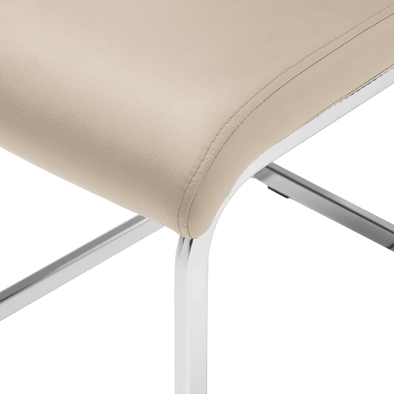 Roomscape Freischwinger Pasala - Cappuccino - 4er Set 10 Roomscape Freischwinger Pasala - Cappuccino - 4er Set – Bild 10