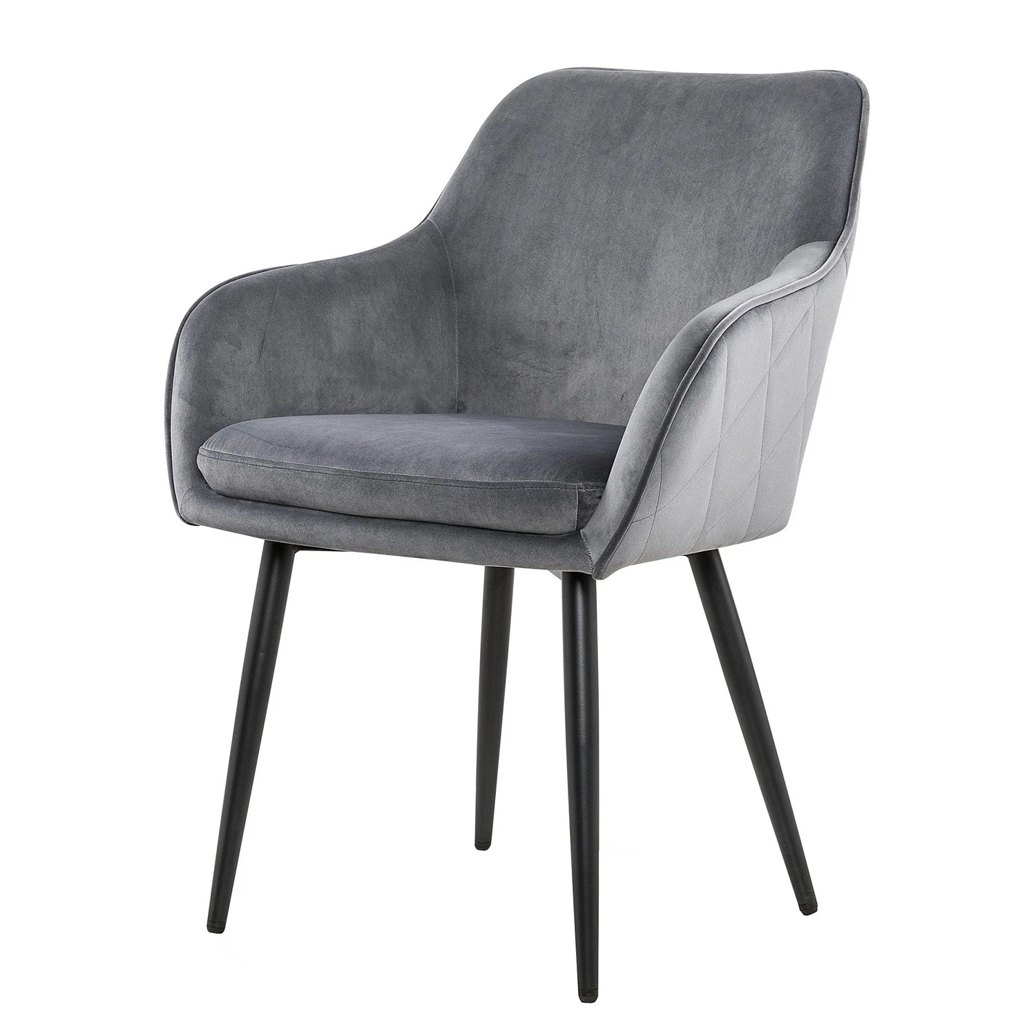 Red Living Armlehnenstuhl Josephine - Grau 1 Red Living Armlehnenstuhl Josephine - Grau