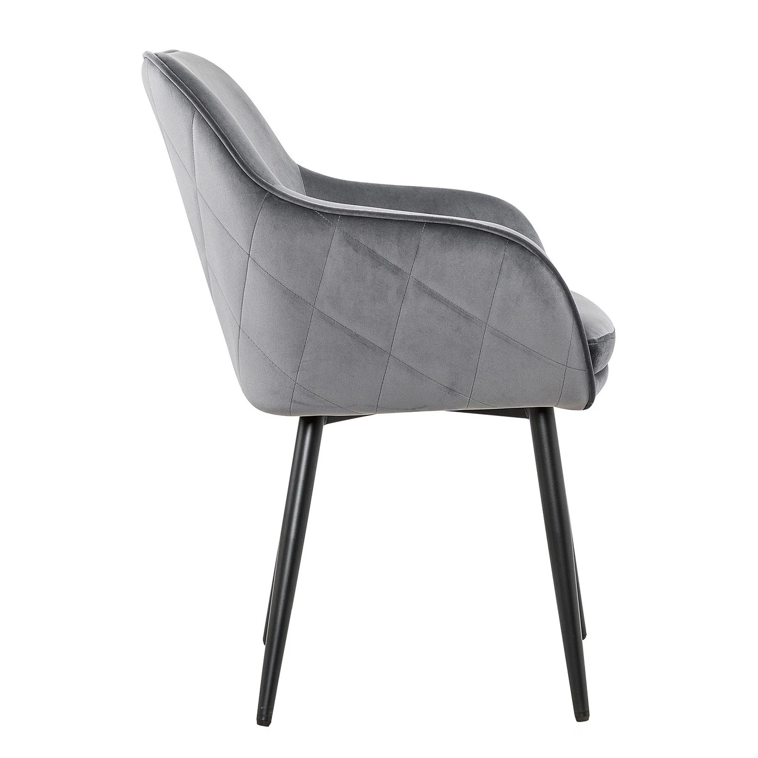 Red Living Armlehnenstuhl Josephine - Grau 5 Red Living Armlehnenstuhl Josephine - Grau – Bild 5