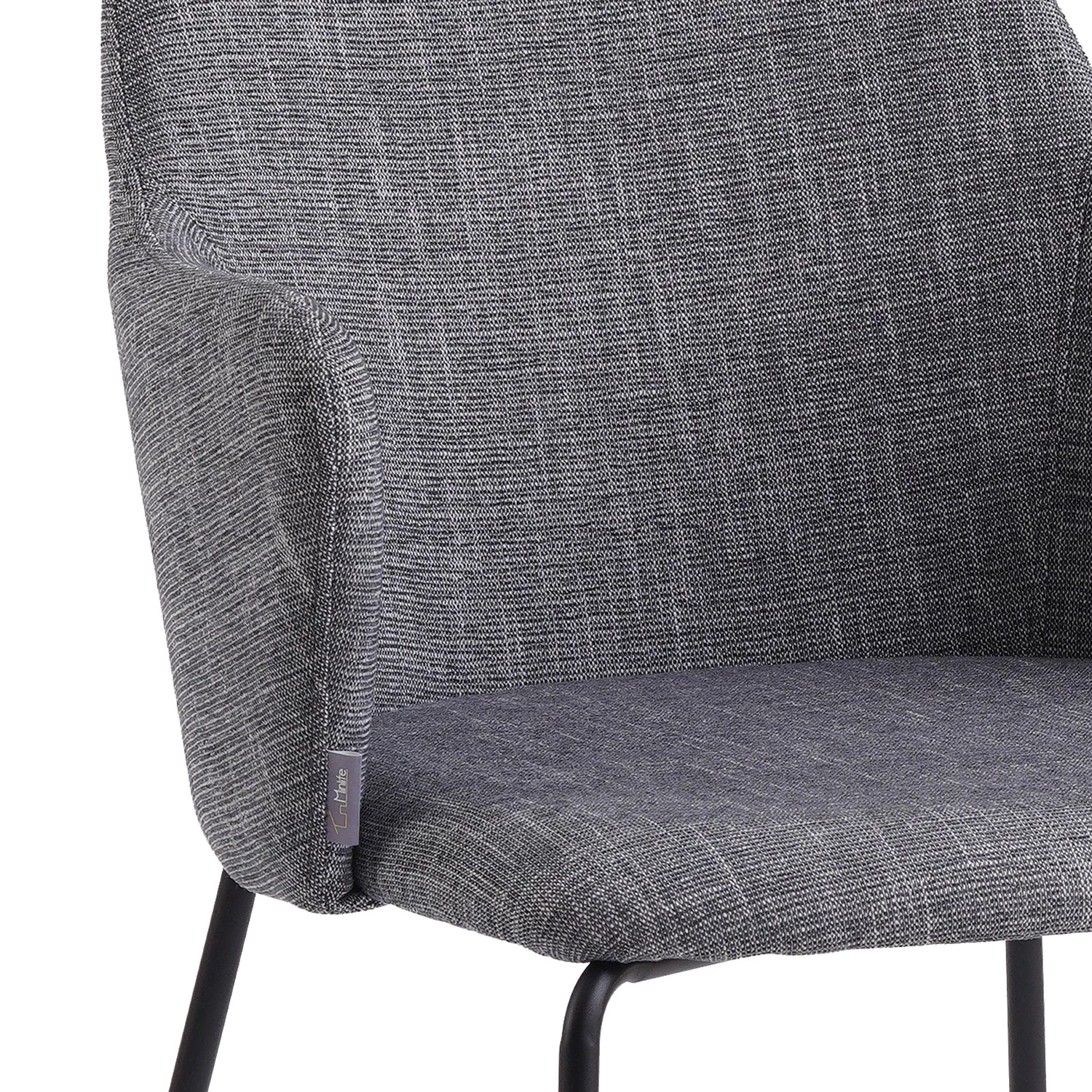 Loftscape Armlehnenstuhl Roose (2er-Set) - Antikgrau 4 Loftscape Armlehnenstuhl Roose (2er-Set) - Antikgrau – Bild 4