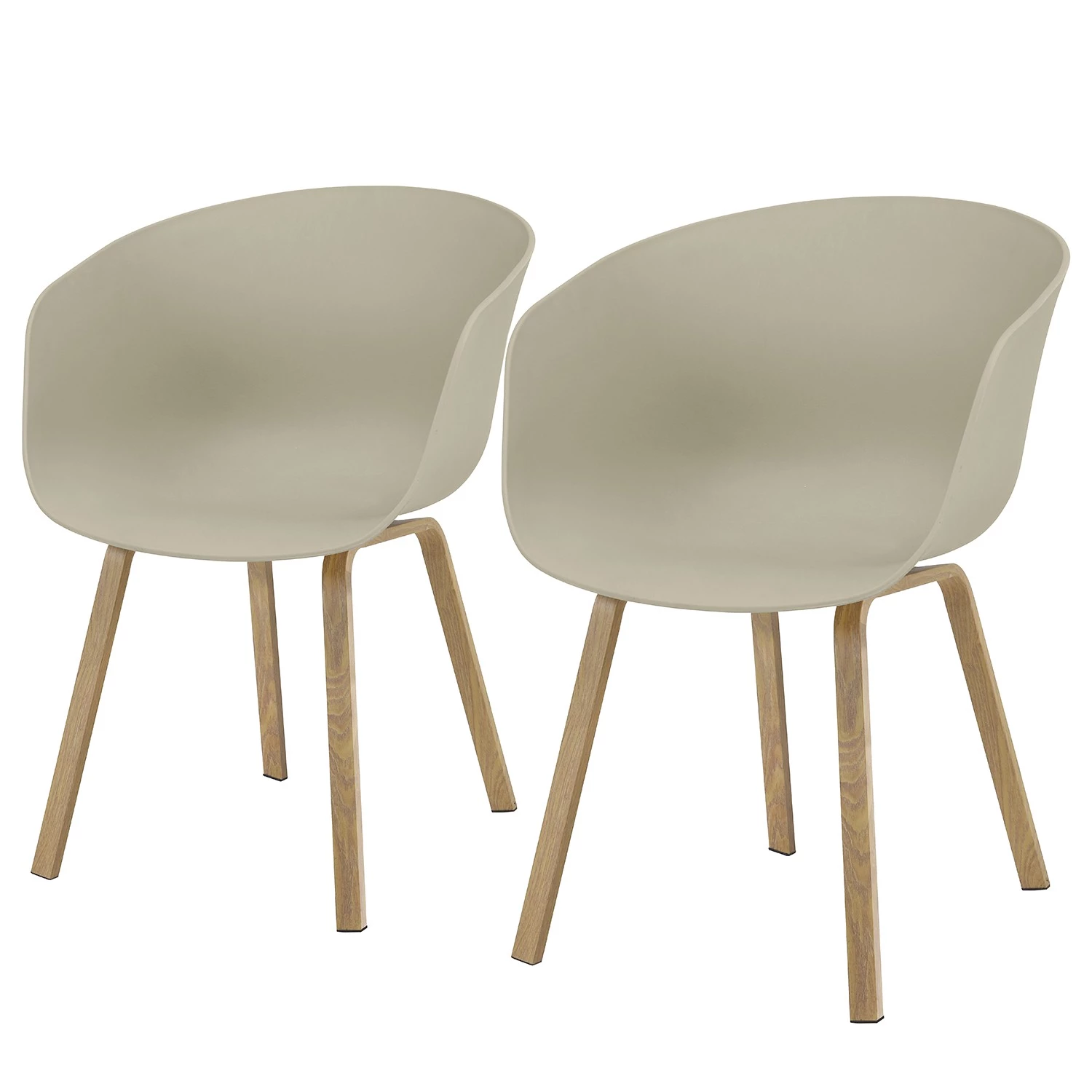 Loftscape Armlehnenstuhl Loppi (2er-Set) - Sahara 1 Loftscape Armlehnenstuhl Loppi (2er-Set) - Sahara