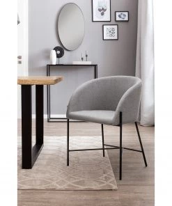 Loftscape Armlehnenstuhl Pretoria - Hellgrau -Deutschland Stühle Verkaufs-Shop 1000312467 211207 12102800344 MOOD DETAILS P000000001000312467 mood