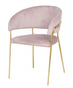 Loftscape Armlehnenstuhl Masetto II - Hellrosa