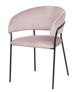 Loftscape Armlehnenstuhl Masetto I - Hellrosa