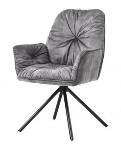 Loftscape Armlehnenstuhl Stanmore - Hellgrau