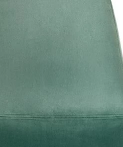 Jack & Alice Polsterstuhl Iskmo VIII - Samt / Metall - Eiche Dekor - Mintgrün - 4er Set -Deutschland Stühle Verkaufs-Shop 1000312596 211210 09245800174 DETAILS P000000001000312596