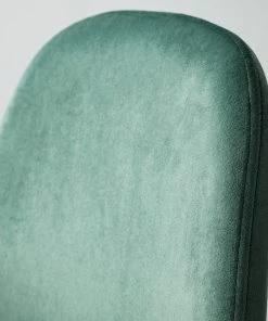 Jack & Alice Polsterstuhl Iskmo VIII - Samt / Metall - Eiche Dekor - Mintgrün - 4er Set -Deutschland Stühle Verkaufs-Shop 1000312596 211210 09245800176 DETAILS P000000001000312596