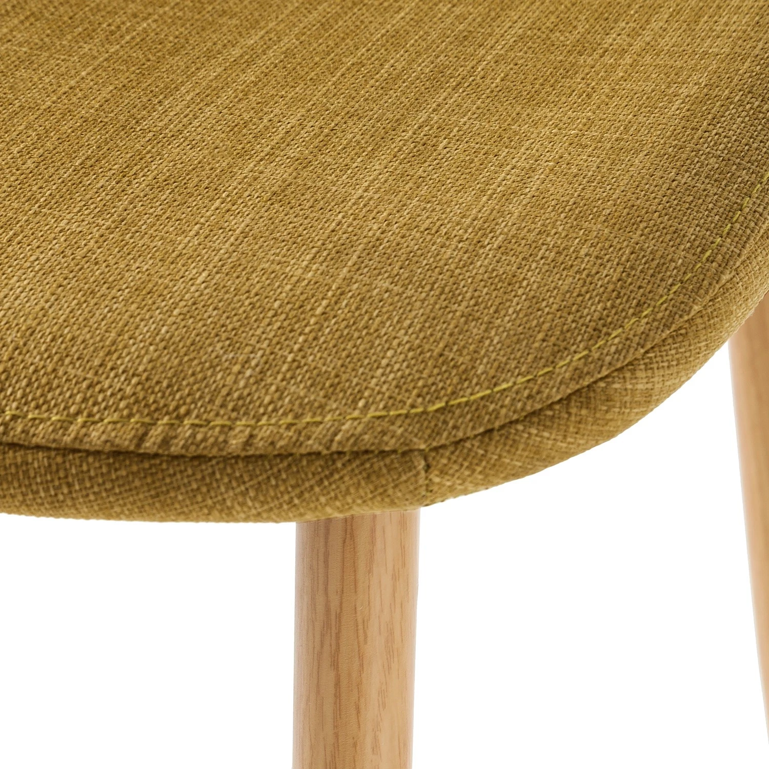 Mørteens Polsterstuhl Iskmo III - Currygelb - 4er Set 7 Mørteens Polsterstuhl Iskmo III - Currygelb - 4er Set – Bild 7