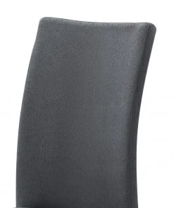 Fredriks Freischwinger Marco II - Flachgewebe / Edelstahl - Anthrazit - 4er Set -Deutschland Stühle Verkaufs-Shop 1000313228 211209 14223000070 DETAILS P000000001000313228