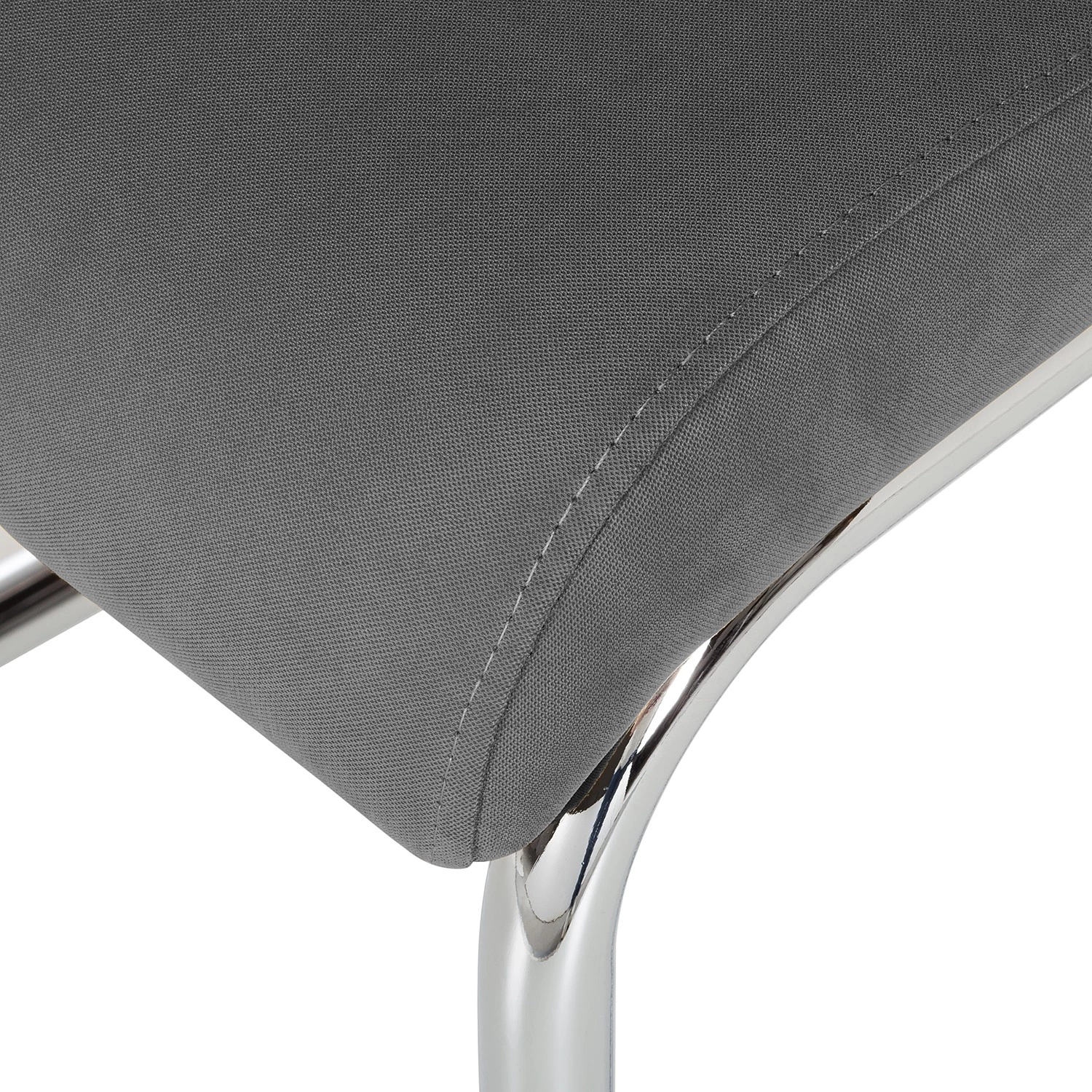 Mooved Freischwinger Claras - Grau - 4er Set 6 Mooved Freischwinger Claras - Grau - 4er Set – Bild 6