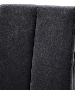 Loftscape Freischwinger Ingal - Flachgewebe / Metall - Anthrazit / Matt Schwarz - 4er Set -Deutschland Stühle Verkaufs-Shop 1000313380 211209 14223300147 DETAILS P000000001000313380