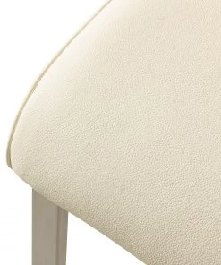 Fredriks Freischwinger Marco - Echtleder Gyda: Cremeweiß - 4er Set -Deutschland Stühle Verkaufs-Shop 1000313386 211209 142229000037 DETAILS P000000001000313386