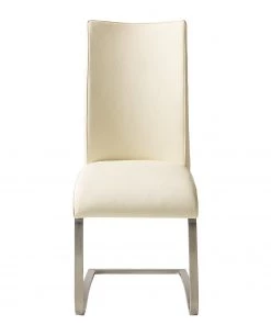 Fredriks Freischwinger Marco - Echtleder Gyda: Cremeweiß - 4er Set -Deutschland Stühle Verkaufs-Shop 1000313386 211209 14223500198 DETAILS P000000001000313386