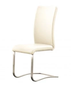 Fredriks Freischwinger Marco - Echtleder Gyda: Cremeweiß - 4er Set -Deutschland Stühle Verkaufs-Shop 1000313386 211209 14223500202 DETAILS P000000001000313386