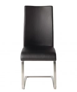 Fredriks Freischwinger Marco - Kunstleder Putri: Schwarz - 4er Set -Deutschland Stühle Verkaufs-Shop 1000313387 211209 142229000037 DETAILS P000000001000313387