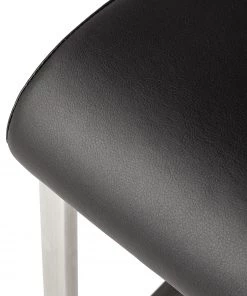 Fredriks Freischwinger Marco - Kunstleder Putri: Schwarz - 4er Set -Deutschland Stühle Verkaufs-Shop 1000313387 211209 14222900043 DETAILS P000000001000313387