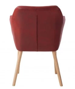 Mørteens Armlehnenstuhl Leedy IV - Kunstleder / Eiche massiv - Kirschrot - 2er Set 15 Mørteens Armlehnenstuhl Leedy IV - Kunstleder / Eiche massiv - Kirschrot - 2er Set -Deutschland Stühle Verkaufs-Shop 1000313396 211208 12180400087 DETAILS P000000001000313396