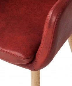 Mørteens Armlehnenstuhl Leedy IV - Kunstleder / Eiche massiv - Kirschrot - 2er Set 17 Mørteens Armlehnenstuhl Leedy IV - Kunstleder / Eiche massiv - Kirschrot - 2er Set -Deutschland Stühle Verkaufs-Shop 1000313396 211208 12180500091 DETAILS P000000001000313396