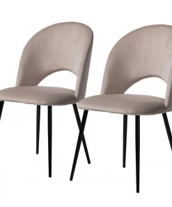 Jack & Alice Polsterstuhl Salome - Creme - 2er Set