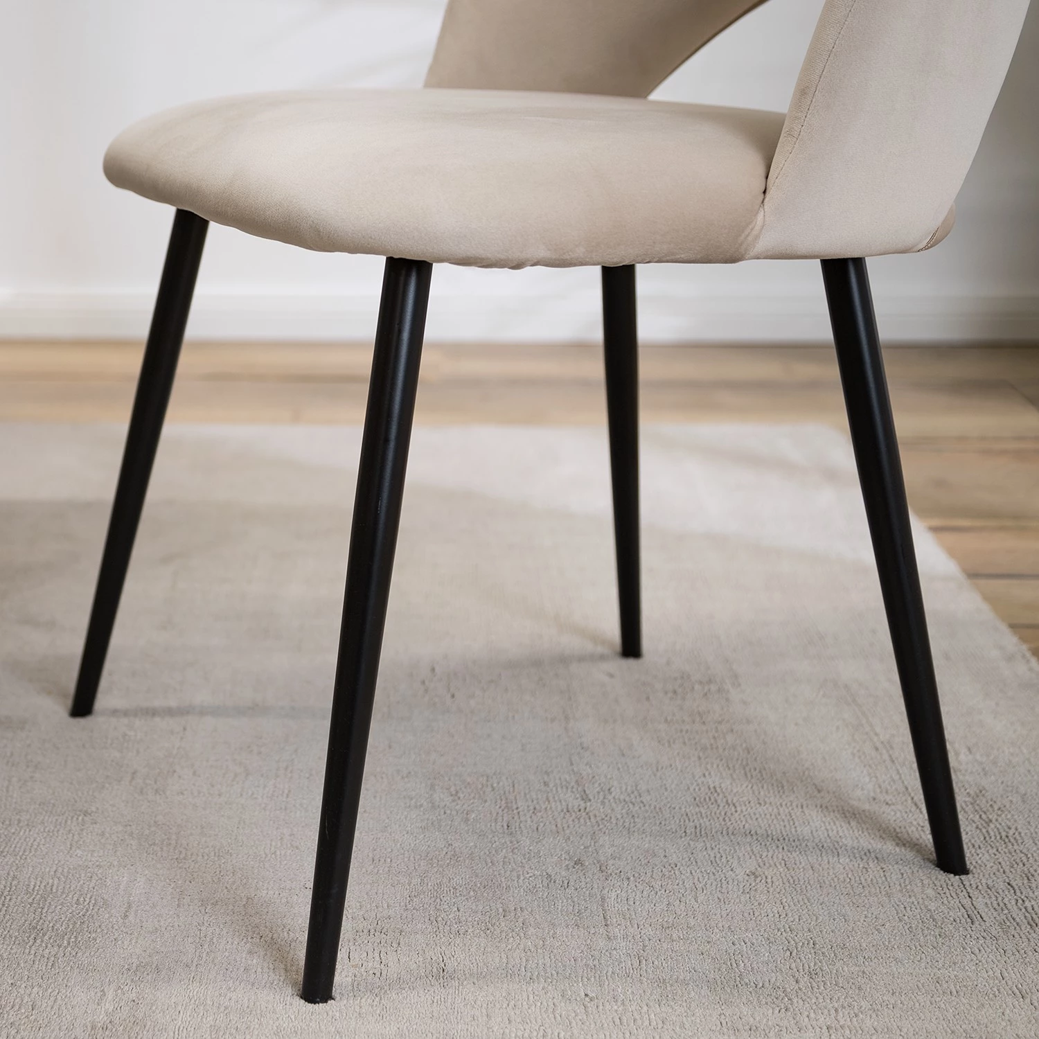 Jack & Alice Polsterstuhl Salome - Creme - 2er Set 11 Jack & Alice Polsterstuhl Salome - Creme - 2er Set – Bild 11