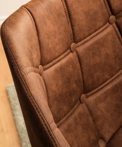 Mørteens Armlehnenstuhl Lamppi - Microfaser / Eiche massiv - Microfaser Colby: Vintage Cognac - 2er Set -Deutschland Stühle Verkaufs-Shop 1000313473 211209 133809000105 DETAILS P000000001000313473