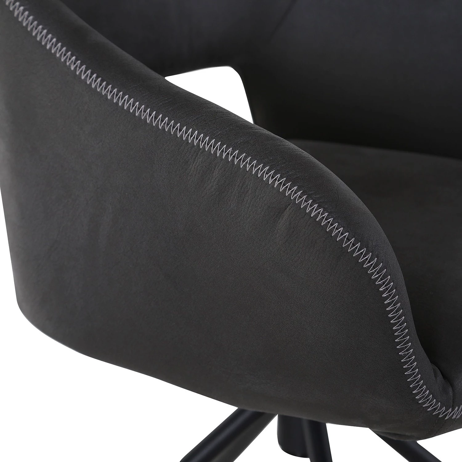 Loftscape Armlehnenstuhl Seymor - Dunkelgrau 5 Loftscape Armlehnenstuhl Seymor - Dunkelgrau – Bild 5