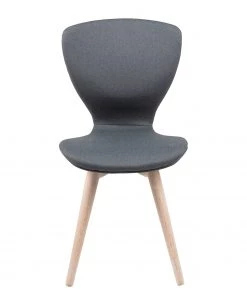 Loftscape Polsterstuhl Monreale (2er-Set) - Webstoff / Eiche massiv - Grau / Eiche -Deutschland Stühle Verkaufs-Shop 1000319572 220128 1256590030 DETAILS P000000001000319572