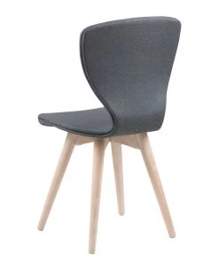 Loftscape Polsterstuhl Monreale (2er-Set) - Webstoff / Eiche massiv - Grau / Eiche -Deutschland Stühle Verkaufs-Shop 1000319572 220128 1256590050 DETAILS P000000001000319572