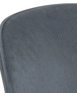 Loftscape Polsterstuhl Koriella (2er-Set) - Cord / Eisen - Grau / Schwarz -Deutschland Stühle Verkaufs-Shop 1000319599 220128 1257110070 DETAILS P000000001000319599