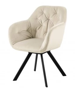 Loftscape Armlehnenstuhl Roseburg - Elfenbein