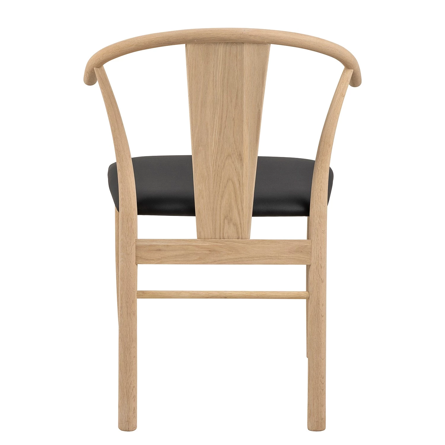 Loftscape Esszimmerstuhl Porras I (2er-Set) - Schwarz / Eiche hell 5 Loftscape Esszimmerstuhl Porras I (2er-Set) - Schwarz / Eiche hell – Bild 5