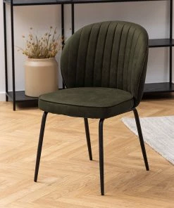 Loftscape Polsterstuhl Koppal I (2er-Set) - Dunkelolivgrün -Deutschland Stühle Verkaufs-Shop 1000319632 220128 1257240021 MOOD DETAILS P000000001000319632 mood