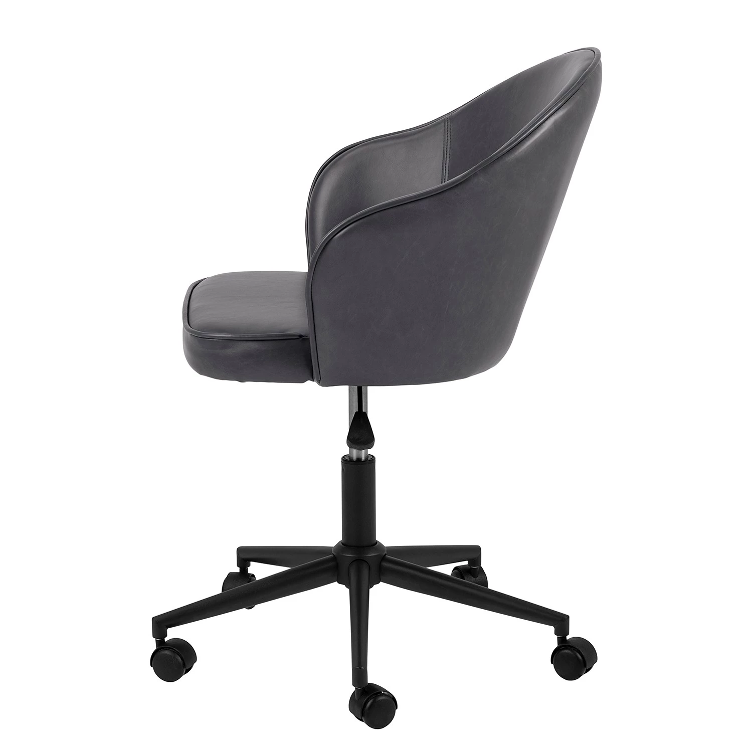 Red Living Bürostuhl Moray - Kunstleder / Eisen - Anthrazit / Schwarz 5 Red Living Bürostuhl Moray - Kunstleder / Eisen - Anthrazit / Schwarz – Bild 5