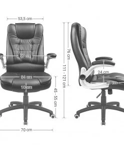 Loftscape Chefsessel Modan XXL - Kunstleder / Nylon - Schwarz / Silber -Deutschland Stühle Verkaufs-Shop 1000330260 220204 13344400500 SKETCH DETAILS P000000001000330260 sketch