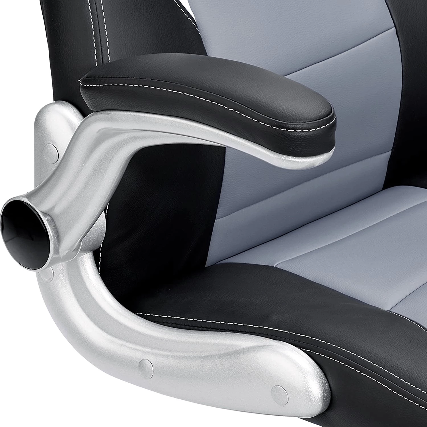 Loftscape Chefsessel Milnor - Schwarz / Grau 8 Loftscape Chefsessel Milnor - Schwarz / Grau – Bild 8