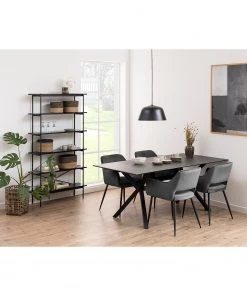 Mørteens Armlehnenstuhl Rivanna - Dunkelgrau - 4er Set -Deutschland Stühle Verkaufs-Shop 1000331075 220223 021 MOOD DETAILS P000000001000331075 mood