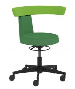 Mayer Sitzmöbel Drehhocker myMOON - Dunkelgrün / Limette