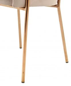 INSTYLE by Kayoom Armlehnenstuhl Elva - Taupe / Gold -Deutschland Stühle Verkaufs-Shop 1000335713 220223 035 DETAILS P000000001000335713