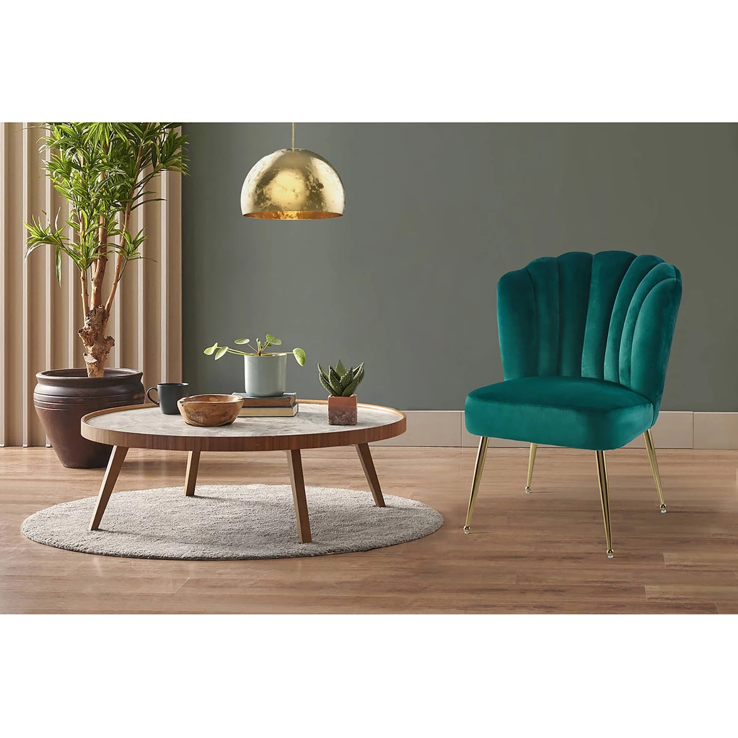 INSTYLE by Kayoom Polsterstuhl Pippa - Tannengrün 2 INSTYLE by Kayoom Polsterstuhl Pippa - Tannengrün – Bild 2