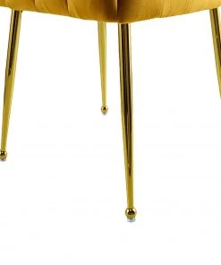 INSTYLE by Kayoom Armlehnenstuhl Mucha - Goldgelb -Deutschland Stühle Verkaufs-Shop 1000335765 220223 034 DETAILS P000000001000335765