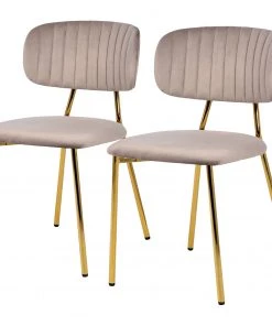 INSTYLE by Kayoom Polsterstuhl Kian (2er-Set) - Sahara