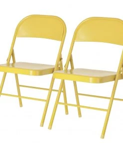 Loftscape Esszimmerstuhl Penaflor (2er-Set) - Senfgelb